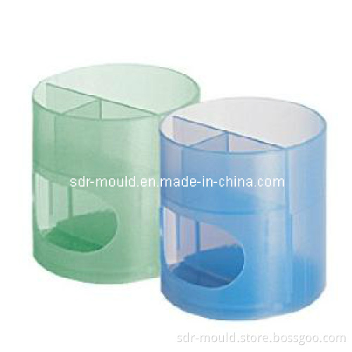 Plastic Colorful Pen Hold Box Injection Mould